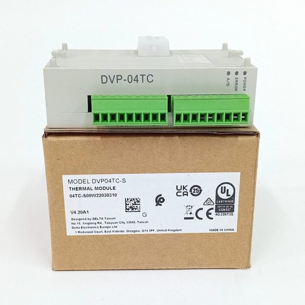 کارت دما DVP_04TC_S