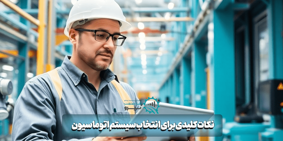 نکات کلیدی برای انتخاب سیستم اتوماسیون