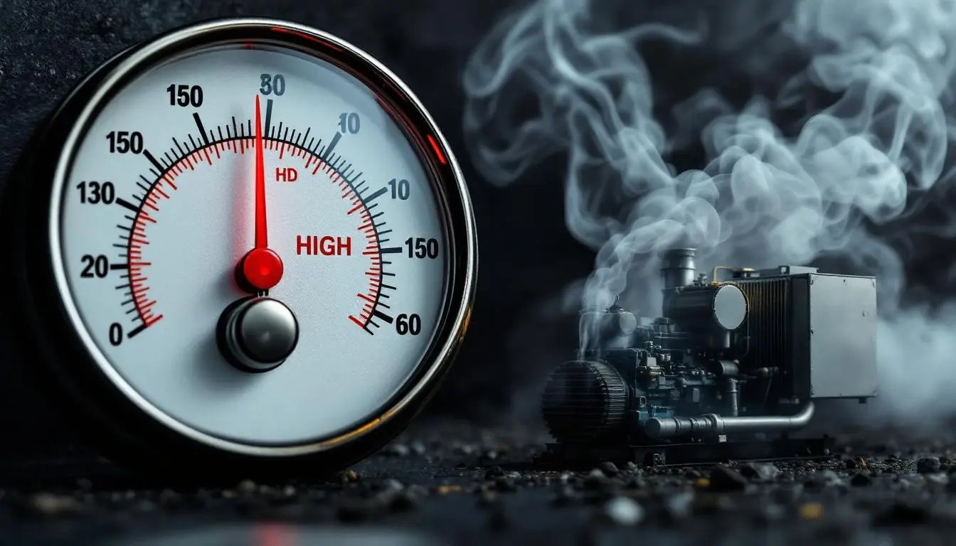 چرا دیزل ژنراتور دود می‌کند؟